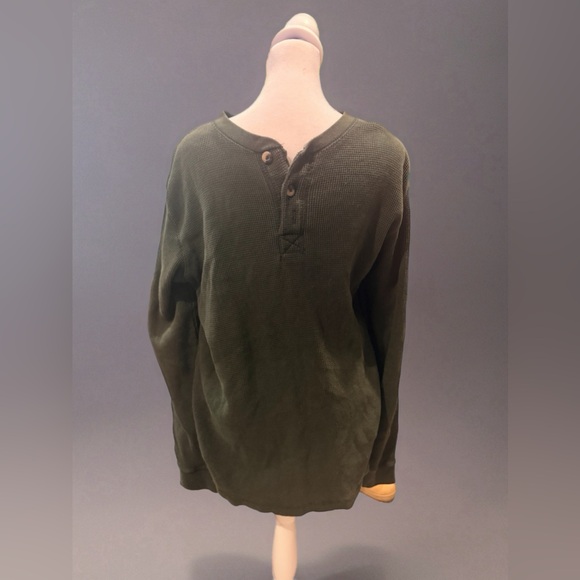 Outdoor Life Other - Outdoor Life Dark Green Men's Long Sleeve Henley